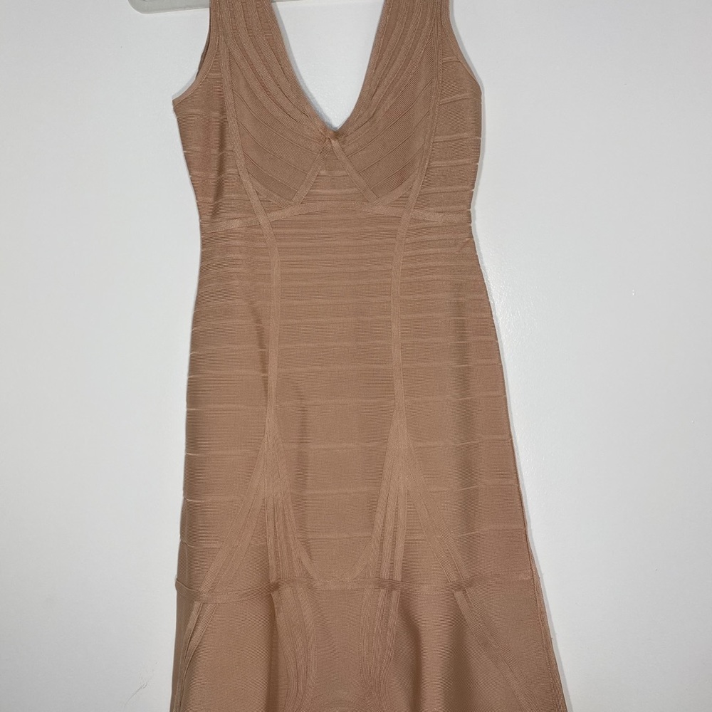 Herve Leger Limited Edition Fit & Flare Dress